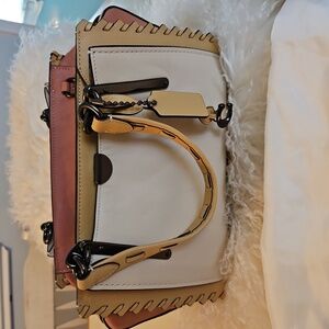 Coach 36 DREAMER Colorblock Satchel. Whipstitch **Like NEW